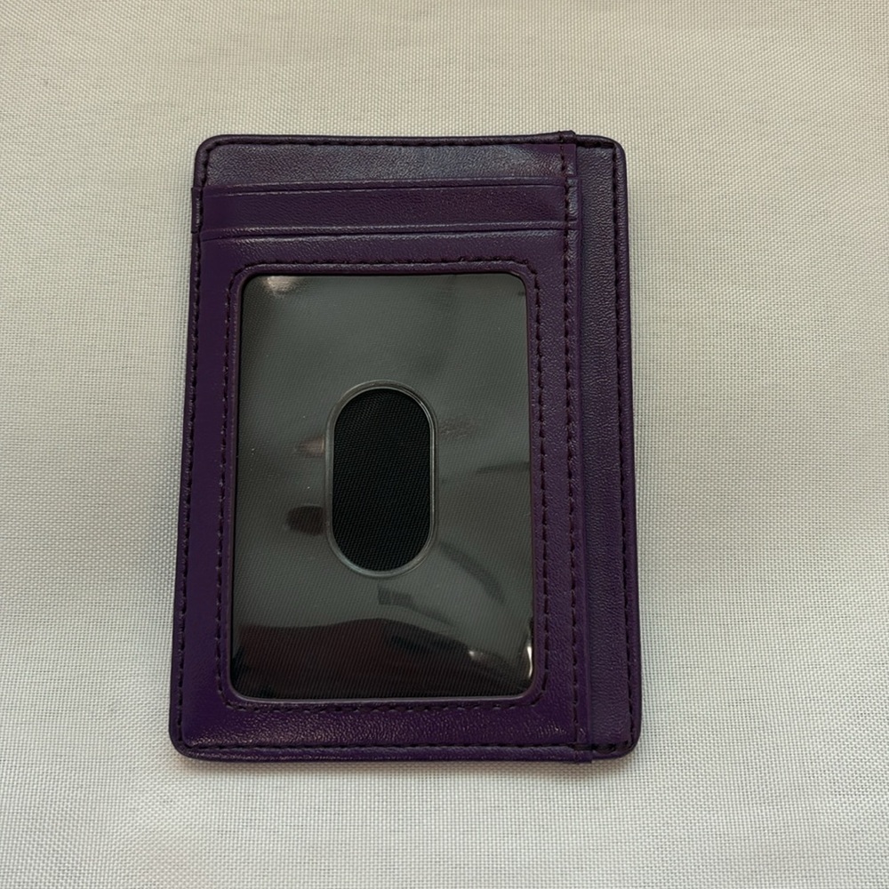 Gold Horse Card Holder – Purple – EUC - Picture 3 of 11